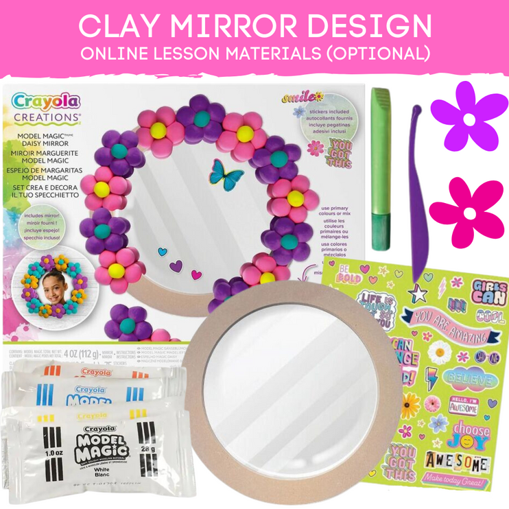 Clay Mirror Design Online Lesson