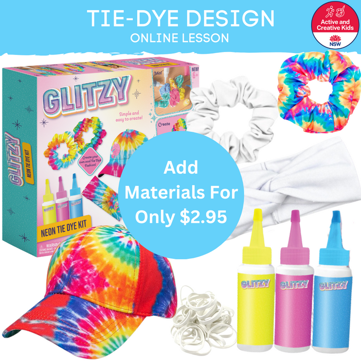Tie Dye Design Online Lesson