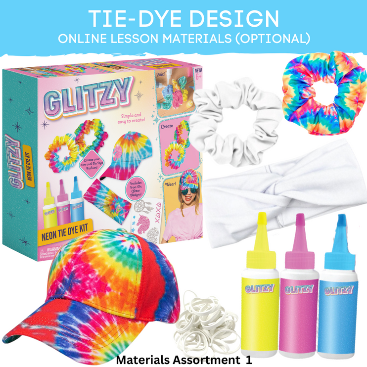 Tie Dye Design Online Lesson