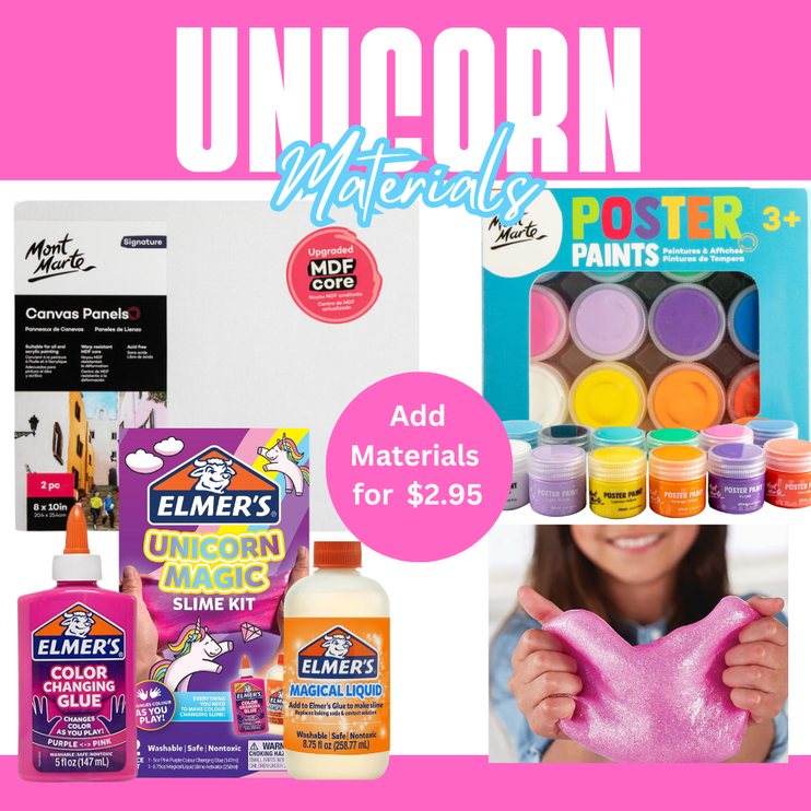 Unicorn Slime & Paint Lesson